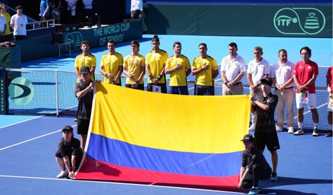 Colombia perdió 3-1 ante Japón y se despidió de la Copa Davis