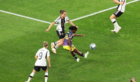 Colombia vs Alemania en el Mundial Femenino, gol de Linda Caicedo