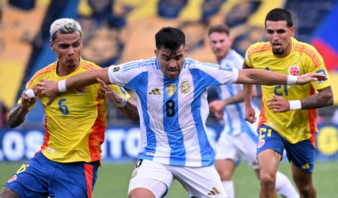 Colombia vs Argentina, Eliminatorias