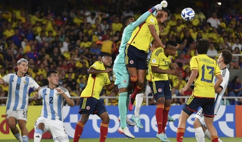 Colombia vs Argentina - sub 20