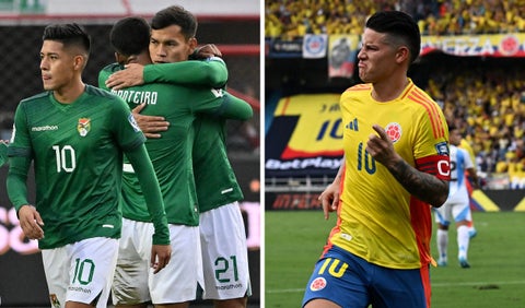 Bolivia vs Colombia, Eliminatorias