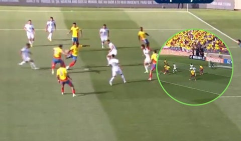 VIDEO: Colombia amplia la cuenta de ante Bolivia con golazo de Córdoba