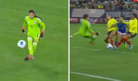 Colombia vs Brasil, Copa Oro Femenina