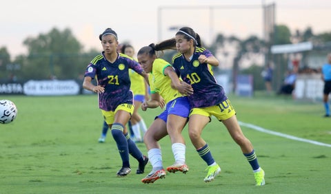 Colombia vs Brasil sub 20