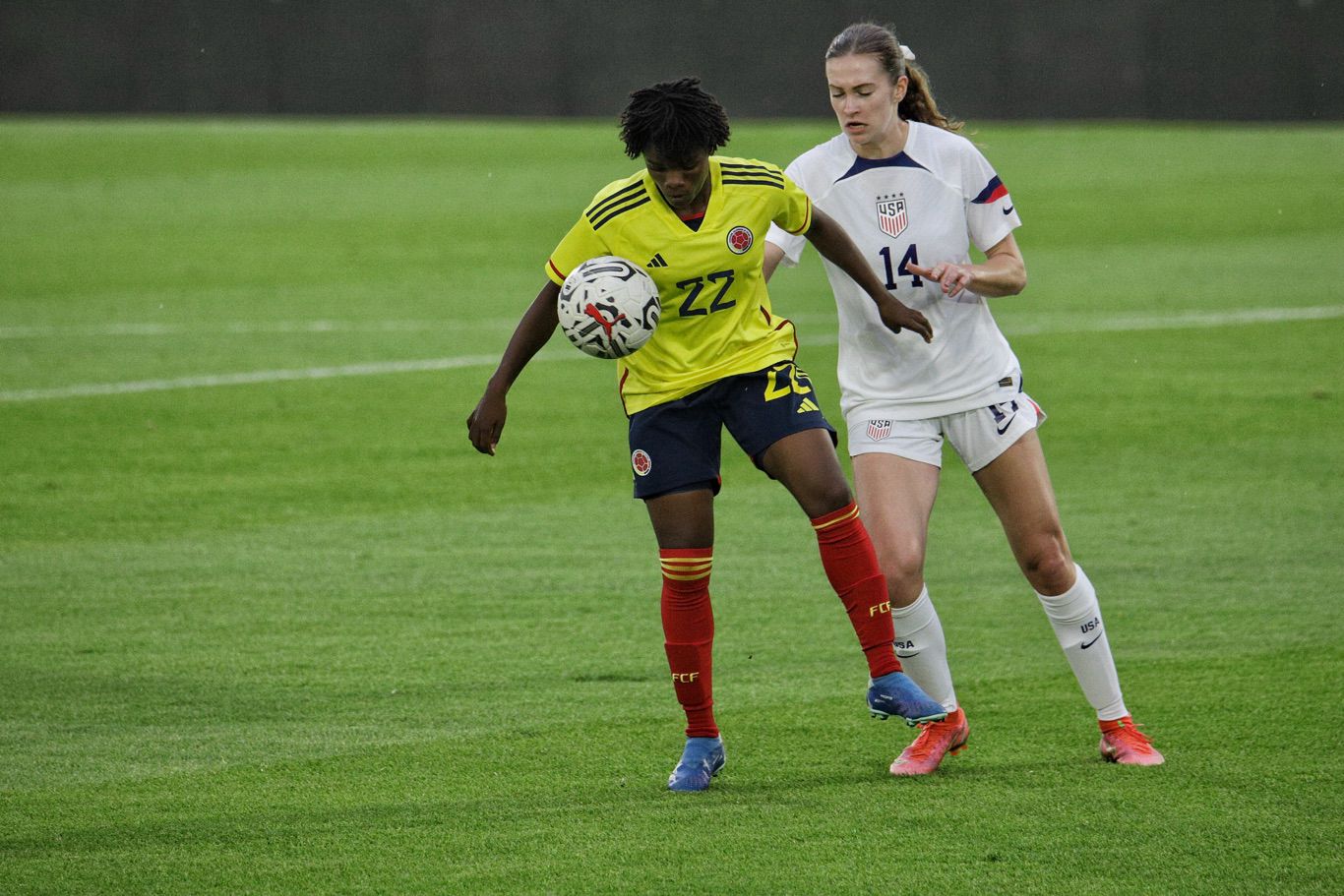 Selección Colombia Femenina Sub 20 vs Estados Unidos