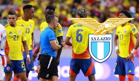 Selección Colombia y Lazio