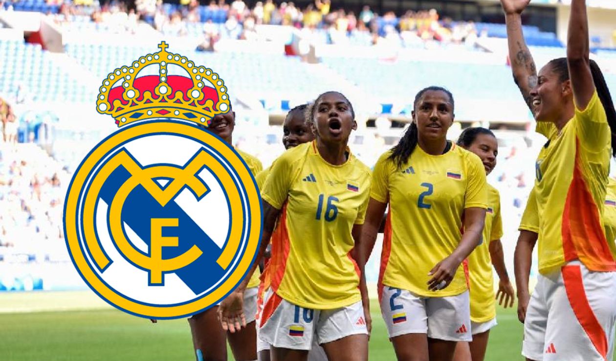 Selección Colombia Femenina y Real Madrid