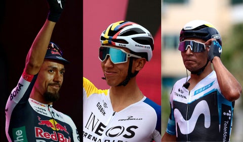 Ciclistas colombianos destacados en el Giro de Italia