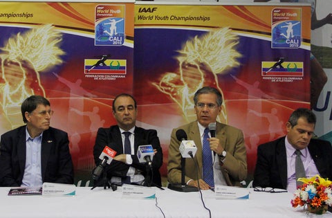 Ramiro Varela Marmolejo, presidente de la Federación Colombiana de Atletismo