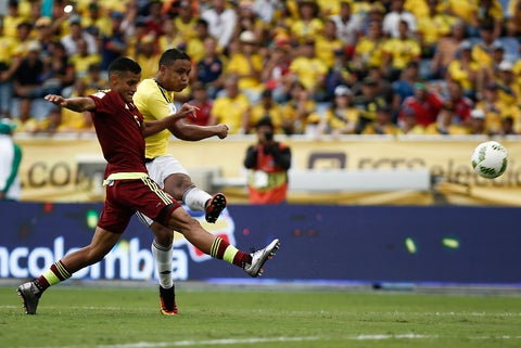 Colombia vs Venezuela - eliminatorias 2018