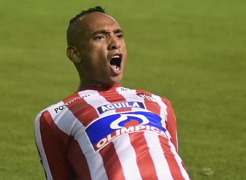 Jarlan Barrera, jugador del Junior de Barranquilla