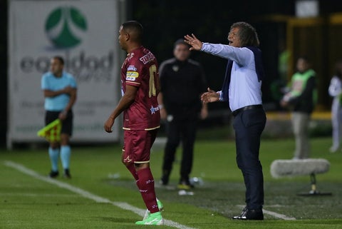 Alberto Gamero, técnico del Deportes Tolima