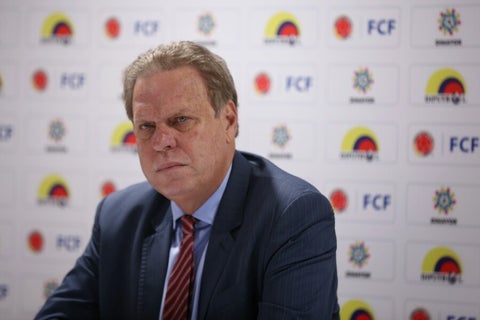 Ramón Jesurún presidente de la Federación Colombiana de Fútbol