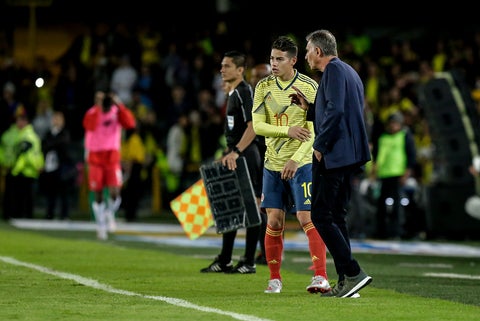 James y Queiroz - Selección Colombia