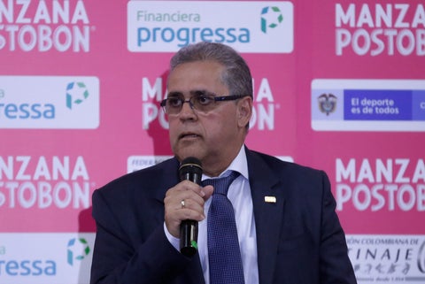 Alberto Herrera, presidente de la Federación de Patinaje