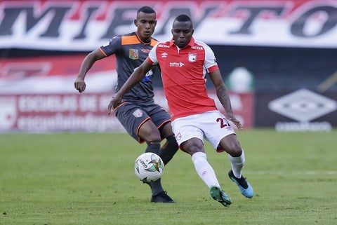 Maicol Balanta, delantero de Santa Fe