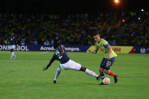 Eduard Atuesta, capitán de la Selección Colombia sub-23
