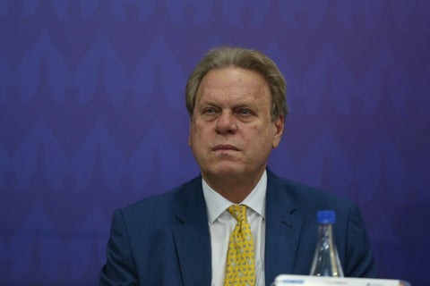 Ramón Jesurún, presidente de la Federación Colombiana de Fútbol