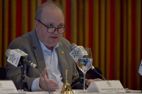 Jorge Enrique Vélez, presidente de la Dimayor