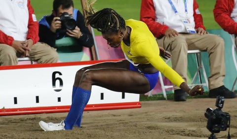 Caterine Ibargüen, salto triple