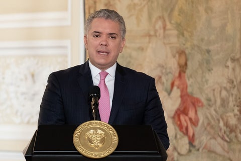 Iván Duque, Copa América 2021