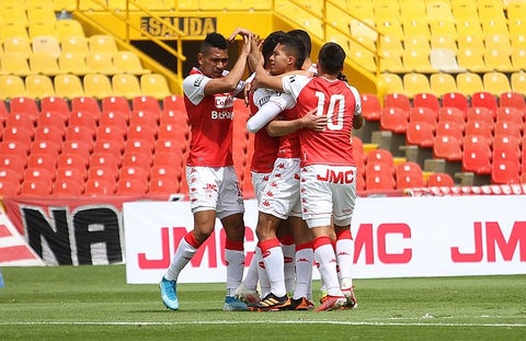 Santa Fe vs Bucaramanga por Copa BetPlay