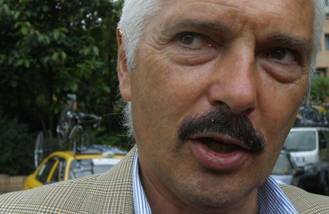 Gianni Savio, manager del equipo Androni