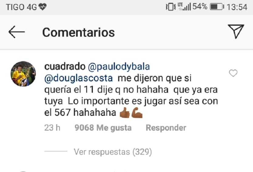 Comentarios al post de Cuadrado