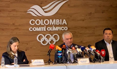 Ciro Solano, presidente del Comité Olímpico Colombiano