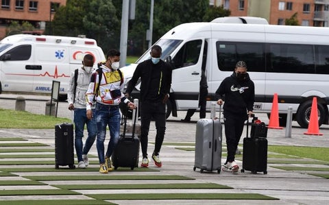 Concentración Selección Colombia en Bogotá