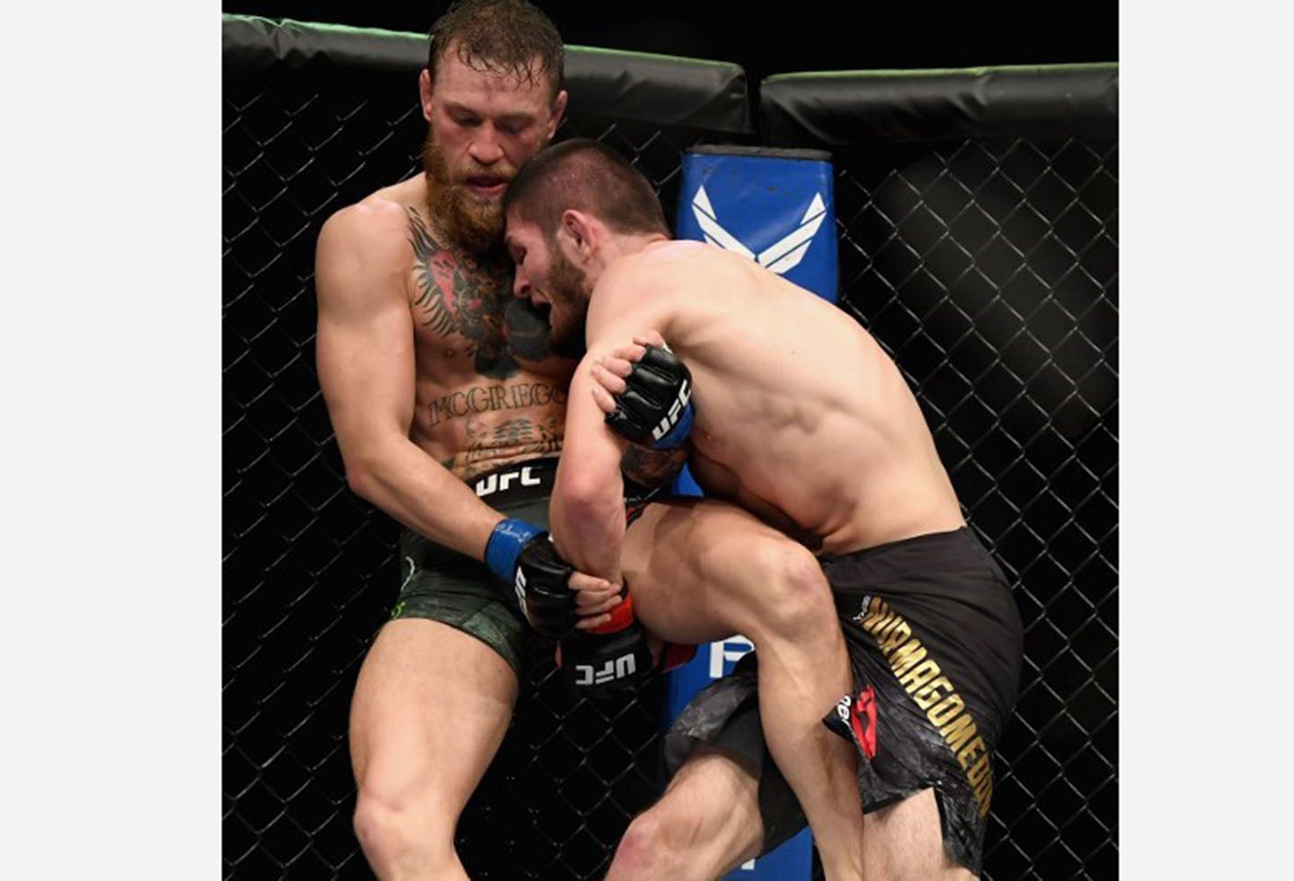 Conor McGregor vs Khabib Nurmagomedov terminó en escándalo