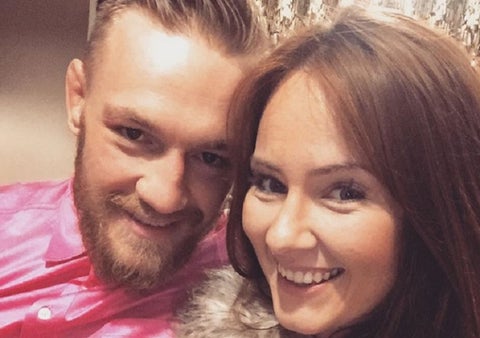 Conor McGregor y Dee Devlin