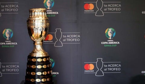 Trofeo de la Copa América en Colombia