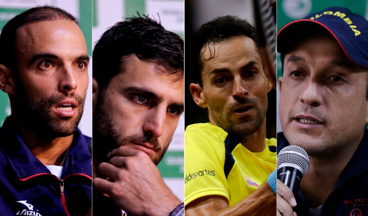 Equipo Colombia 'Copa Davis'