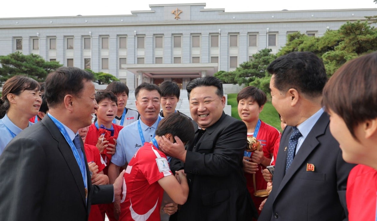 Recibimiento de Corea del Norte