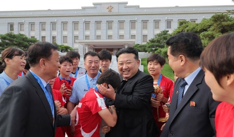 Recibimiento de Corea del Norte