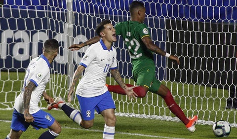 Brasil vs Bolivia, Copa América