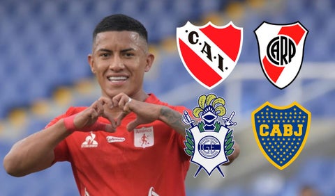 Cristian Barrios y equipos argentinos