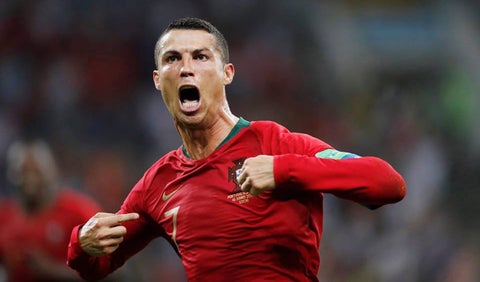 Cristiano Ronaldo delantero Portugal