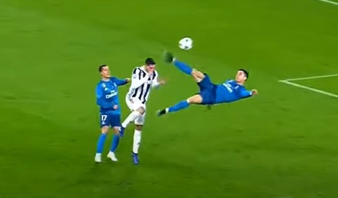 Cristiano Ronaldo gol de chilena vs Juventus