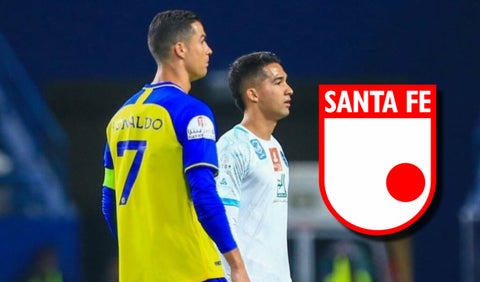 Santa Fe rompería el mercado y traería jugador que jugó con Cristiano