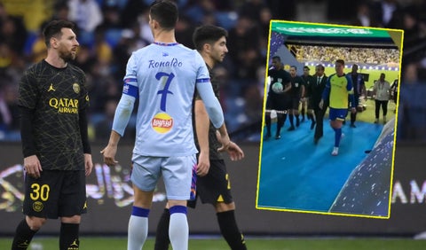 Cristiano Ronaldo y Messi