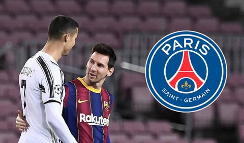 Cristiano y Messi - PSG