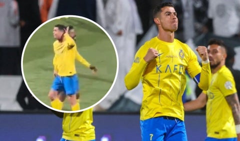 Cristiano recibiría dura sanción en Arabia por gesto contra Messi
