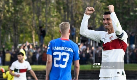 Cristiano Ronaldo Islandia vs Portugal - Eliminatorias Eurocopa 2024