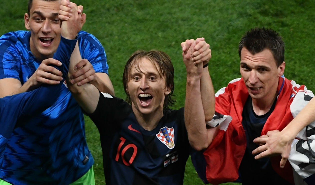 Croacia alcanzó la final de Rusia 2018 al vencer a Inglaterra