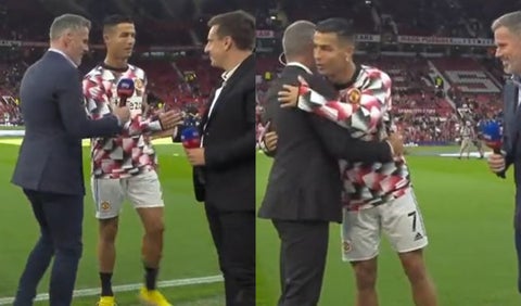 Cristiano y su desplante para Carragher