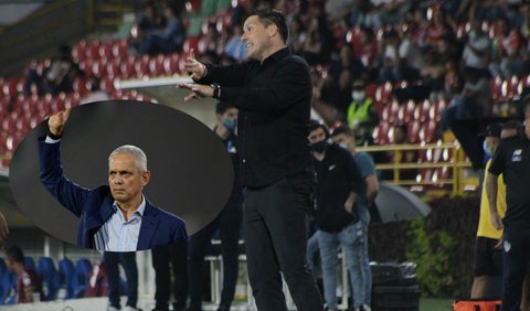 Juan Cruz Real y Reinaldo Rueda