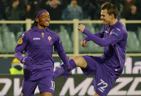Juan Cuadrado en Fiorentina