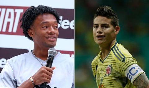 Juan Guillermo Cuadrado, James Rodríguez